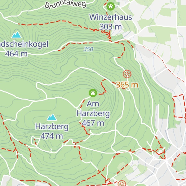 Map of Am Harzberg