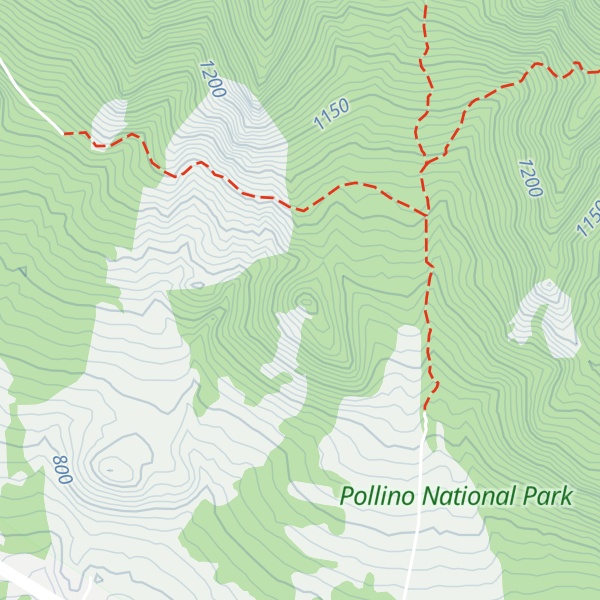 Map of Timpone Dolcetti (o Carbonella)
