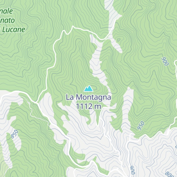 Map of La Montagna