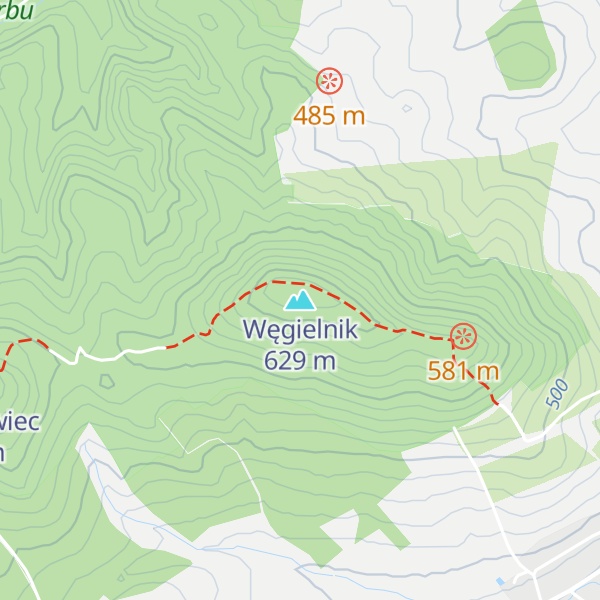 Map of Węgielnik