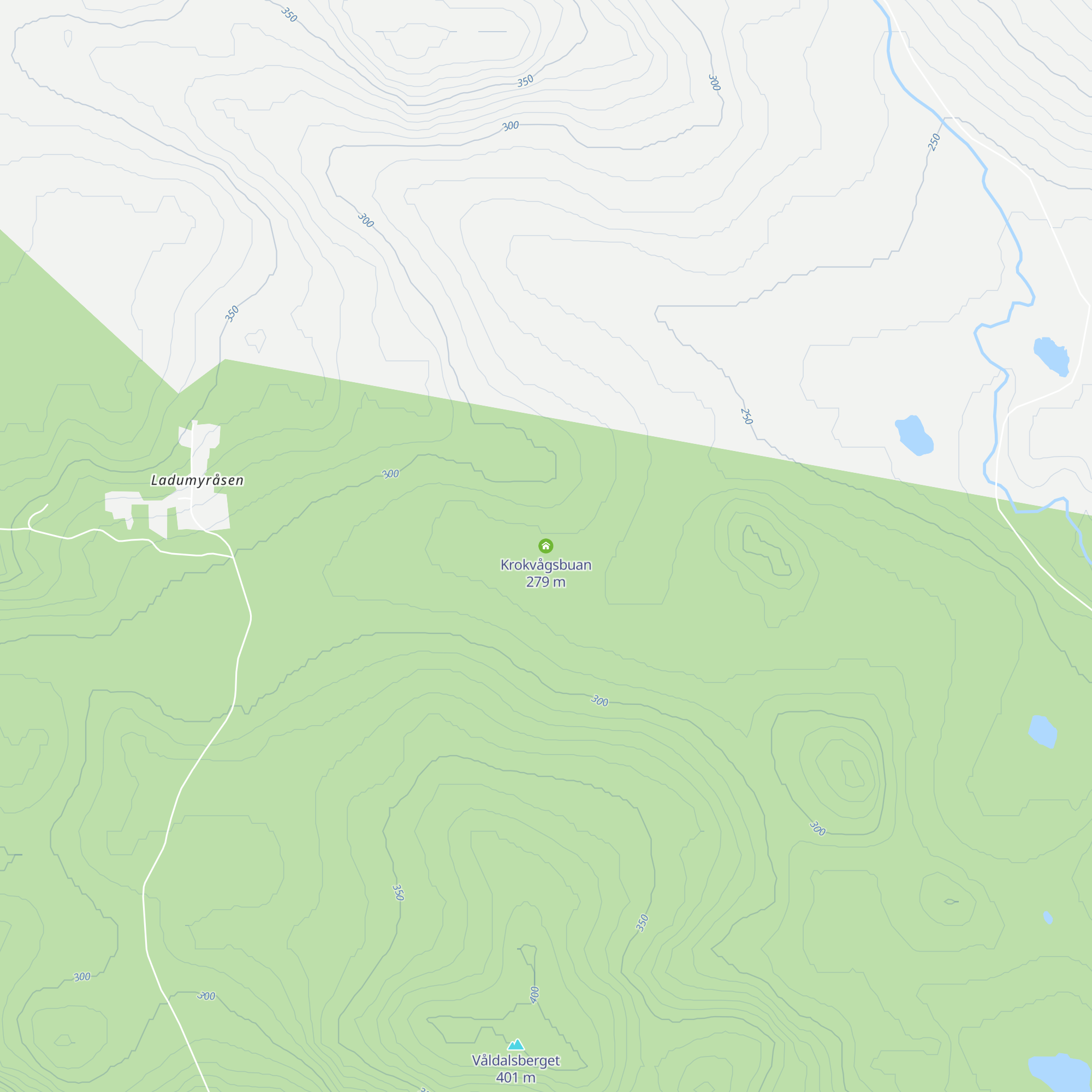 Krokvågsbuan map