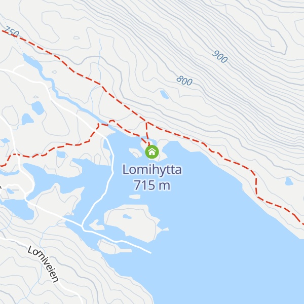 Map of Lomihytta