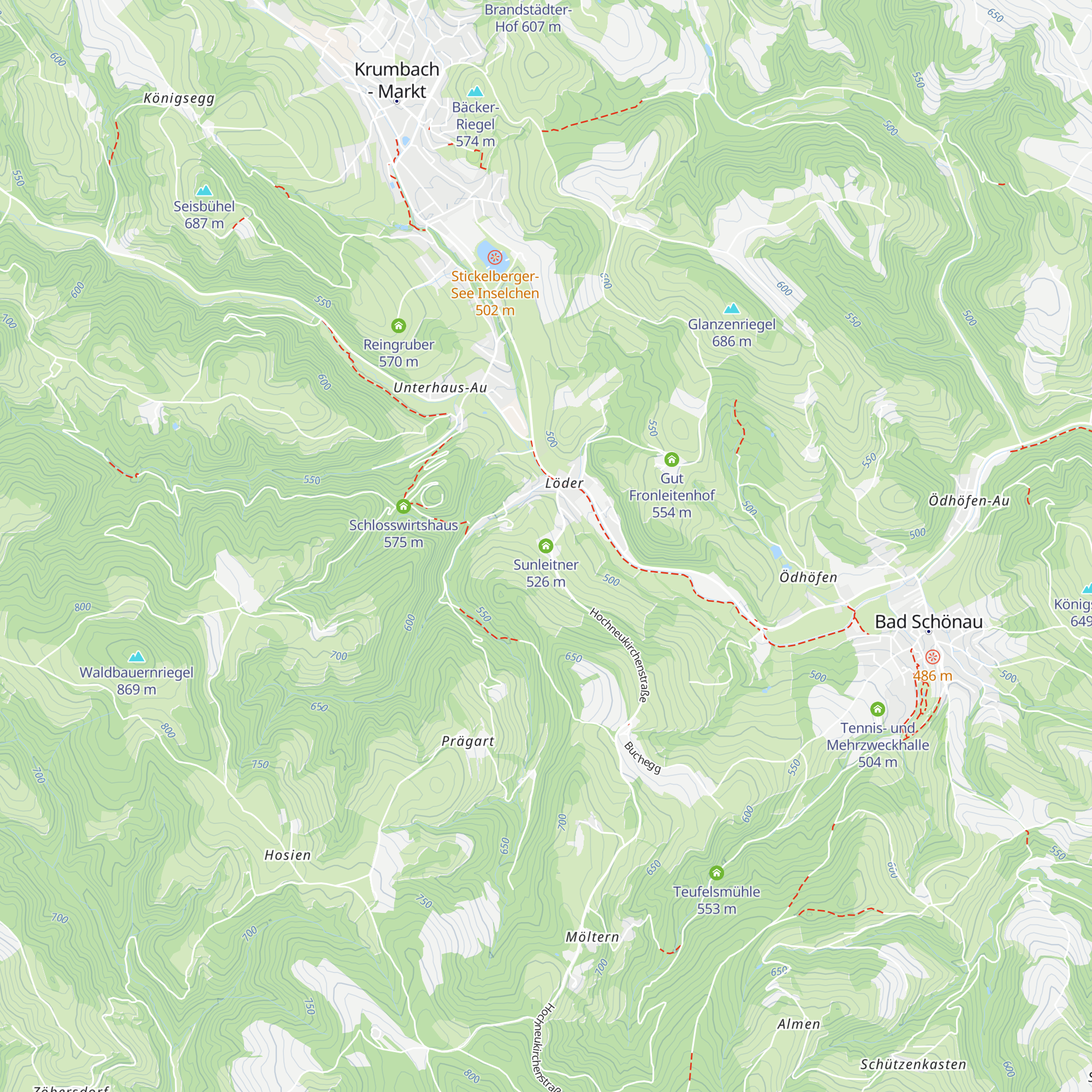Sunleitner map