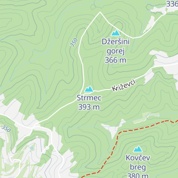 Map of Strmec