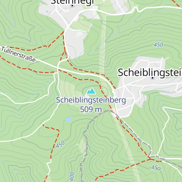 Map of Scheiblingsteinberg