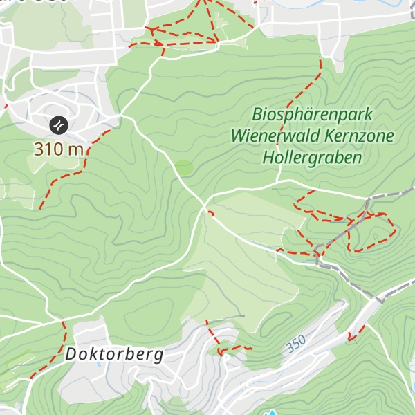 Map of Wiener Hütte