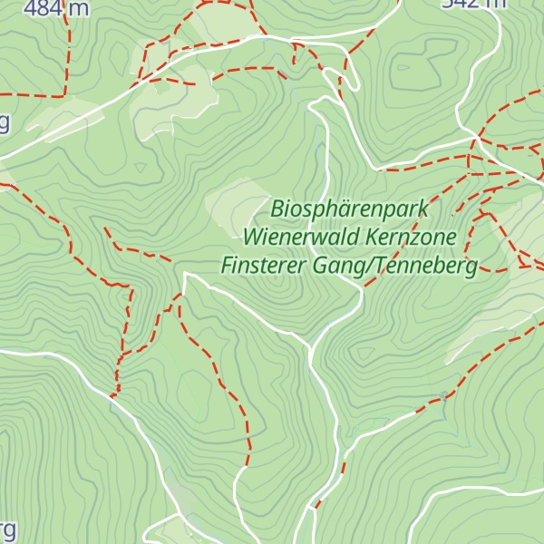 Map of Schneerosenspitz