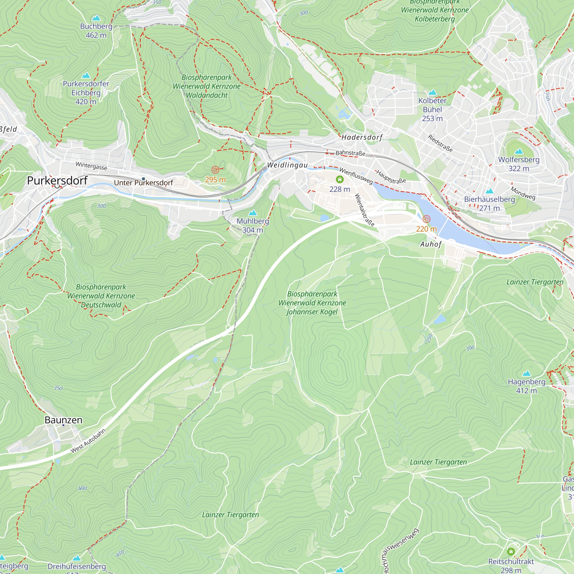 Bischofstadl map