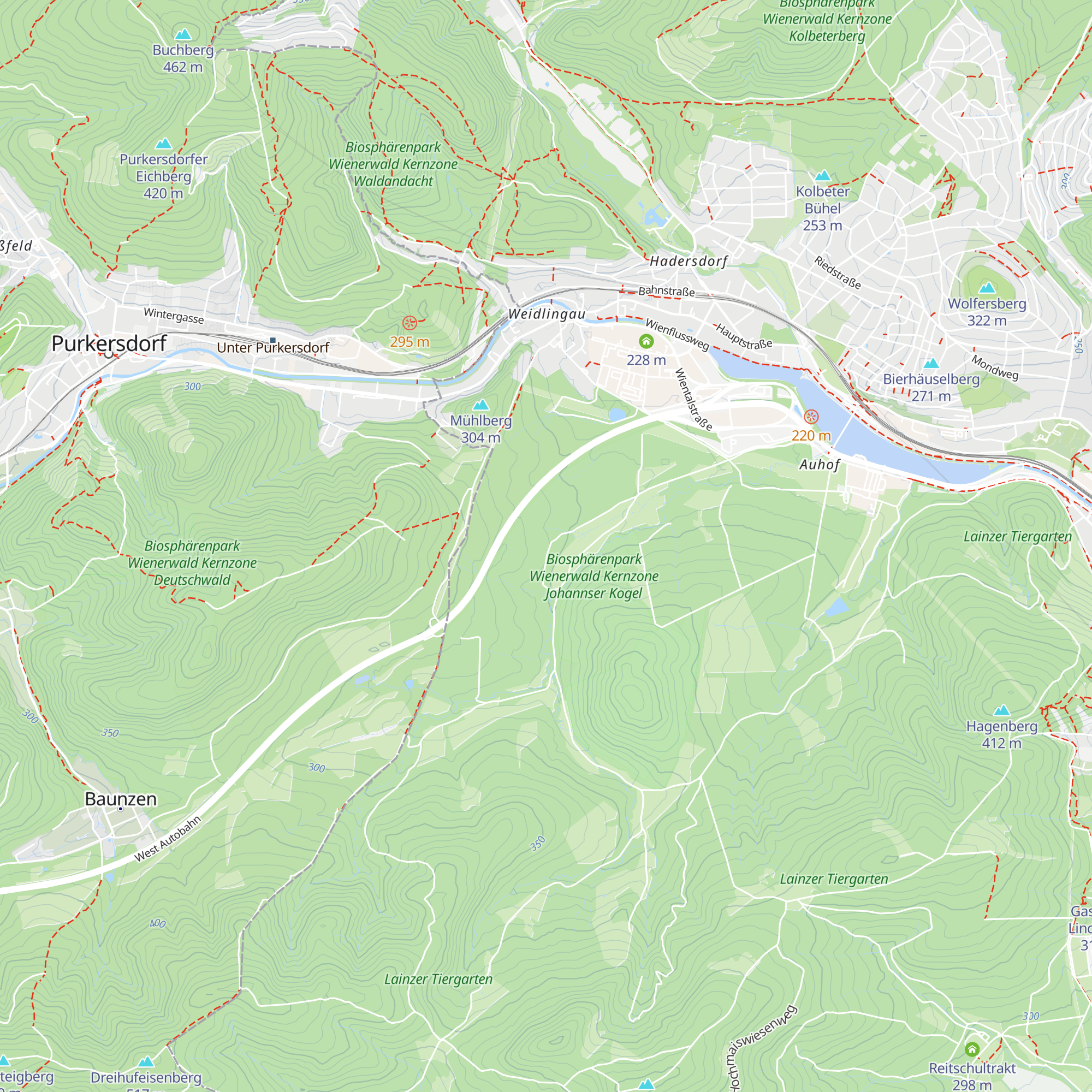Bischofstadl map