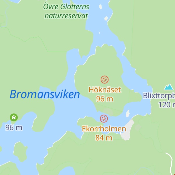 Map of Lögberget