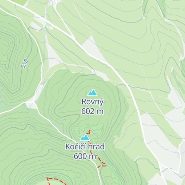 Map of Rovný