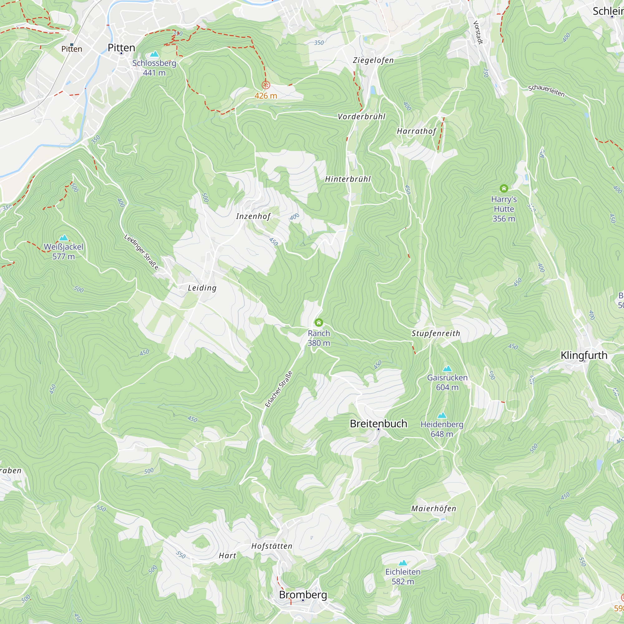 Grubenhäusel map