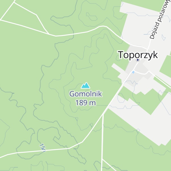 Map of Gomolnik