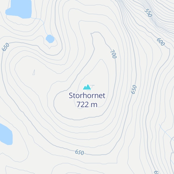 Map of Storhornet