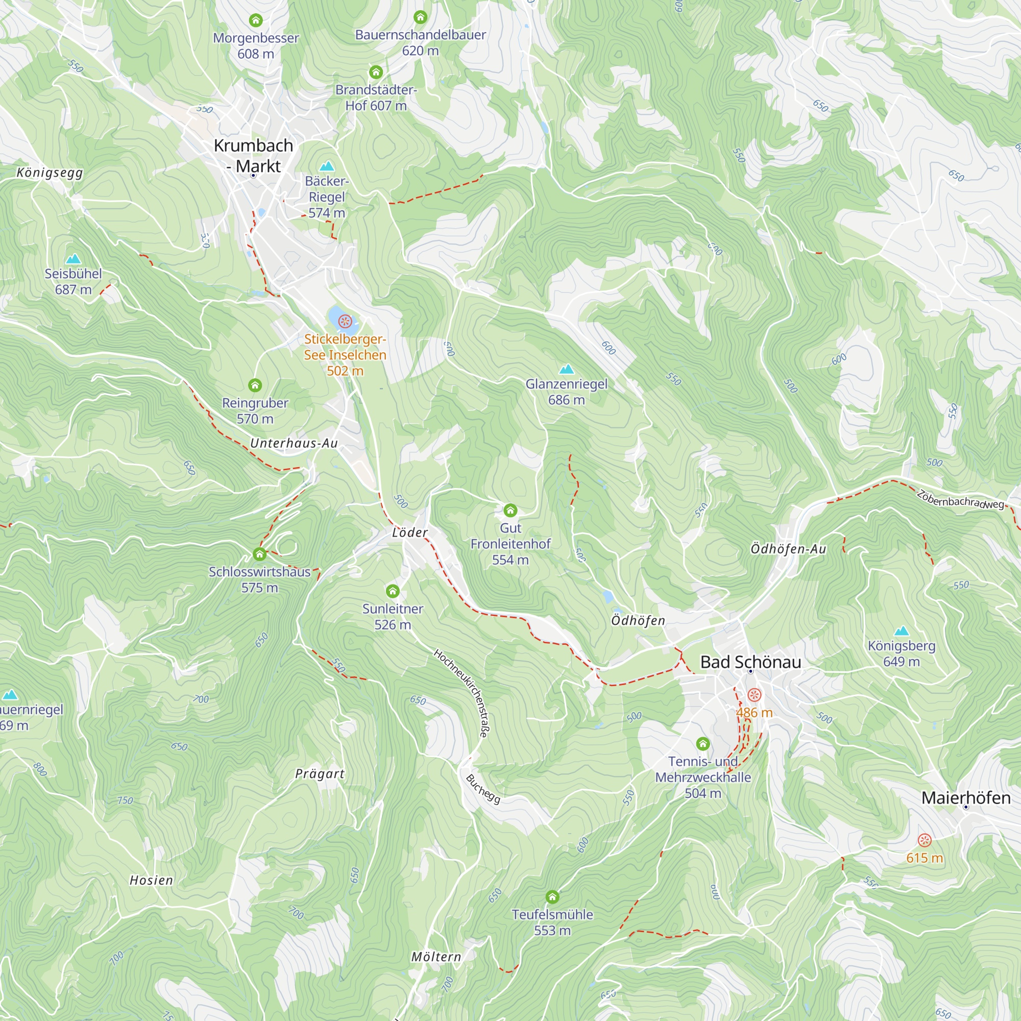 Gut Fronleitenhof map