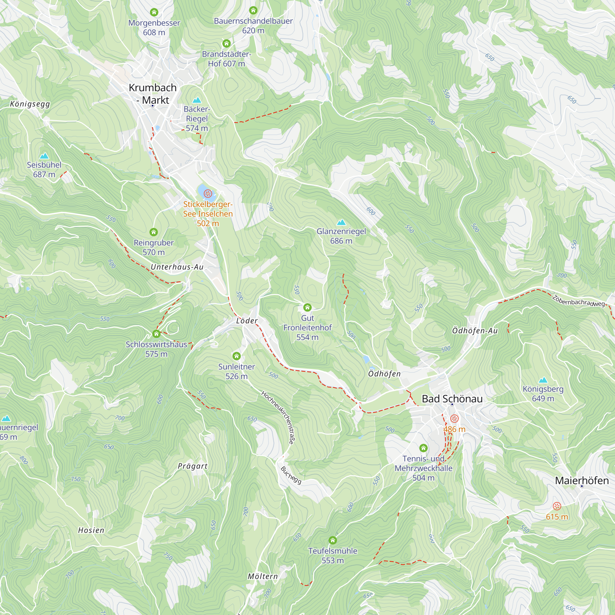 Gut Fronleitenhof map