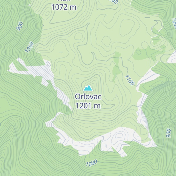 Map of Orlovac