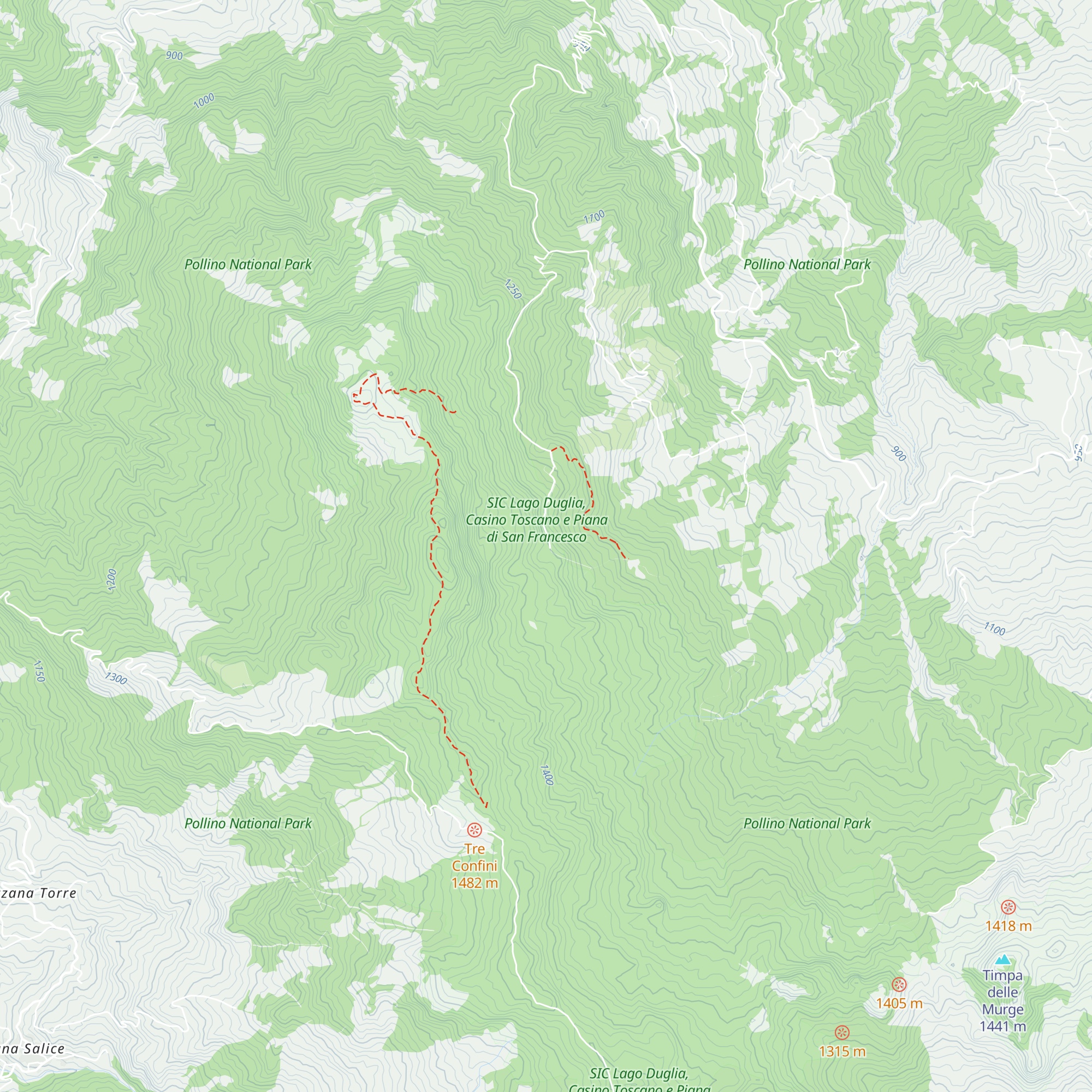 Rifugio Caserma map