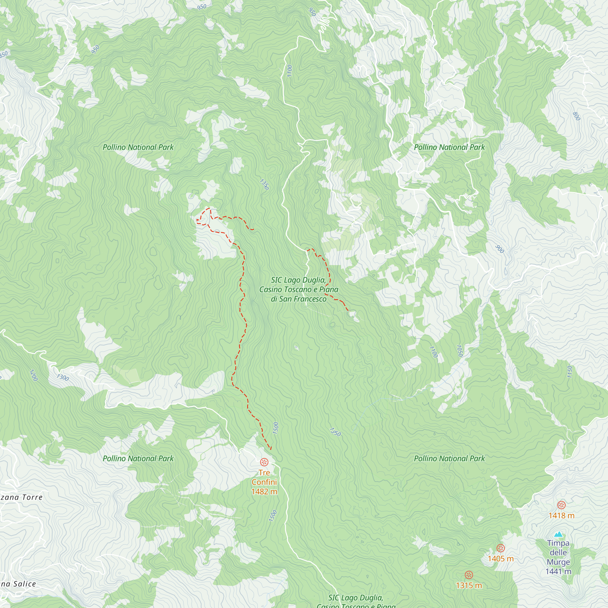 Rifugio Caserma map