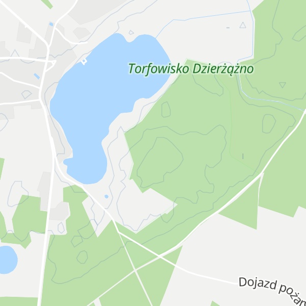 Map of Jezierna