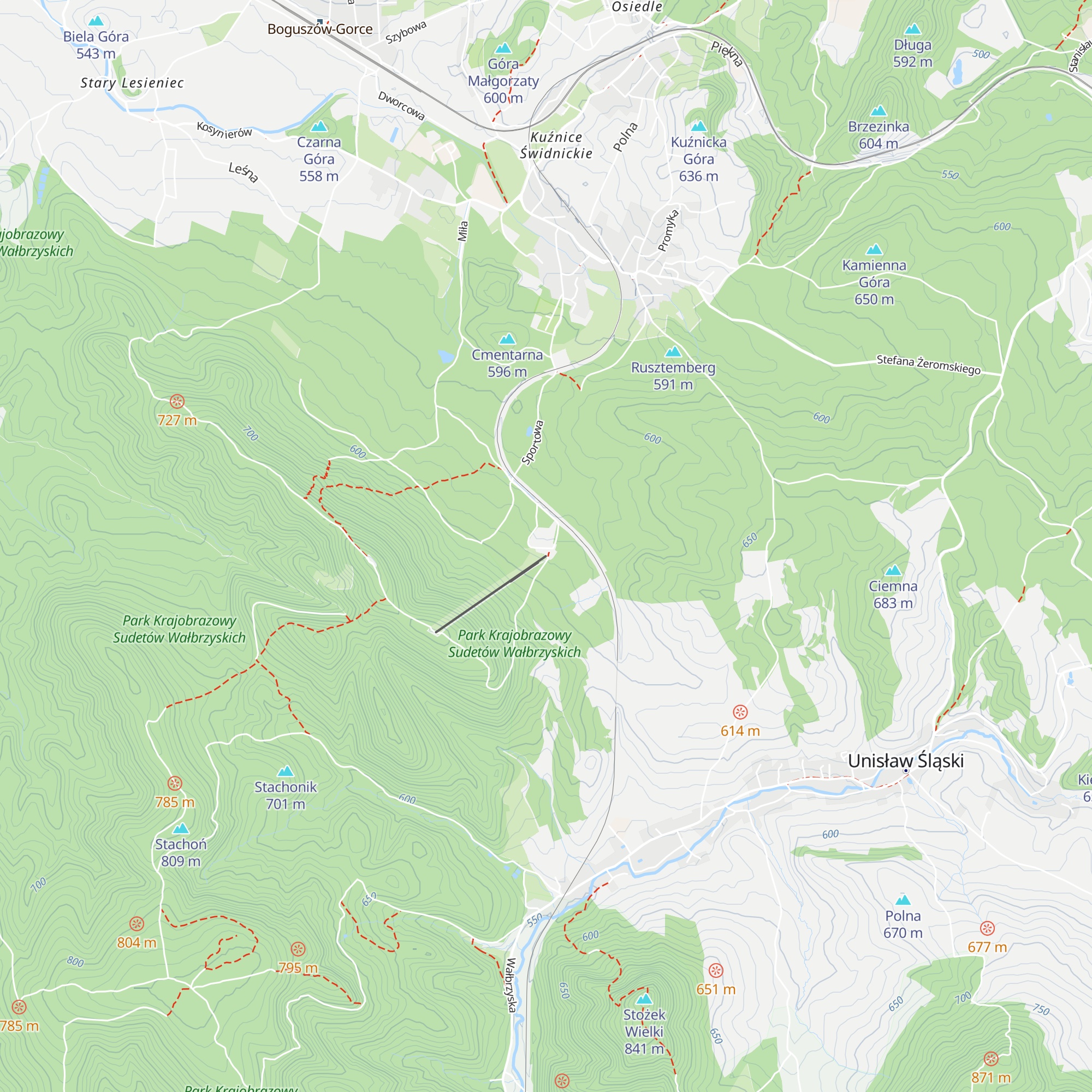 Chatka Władka map