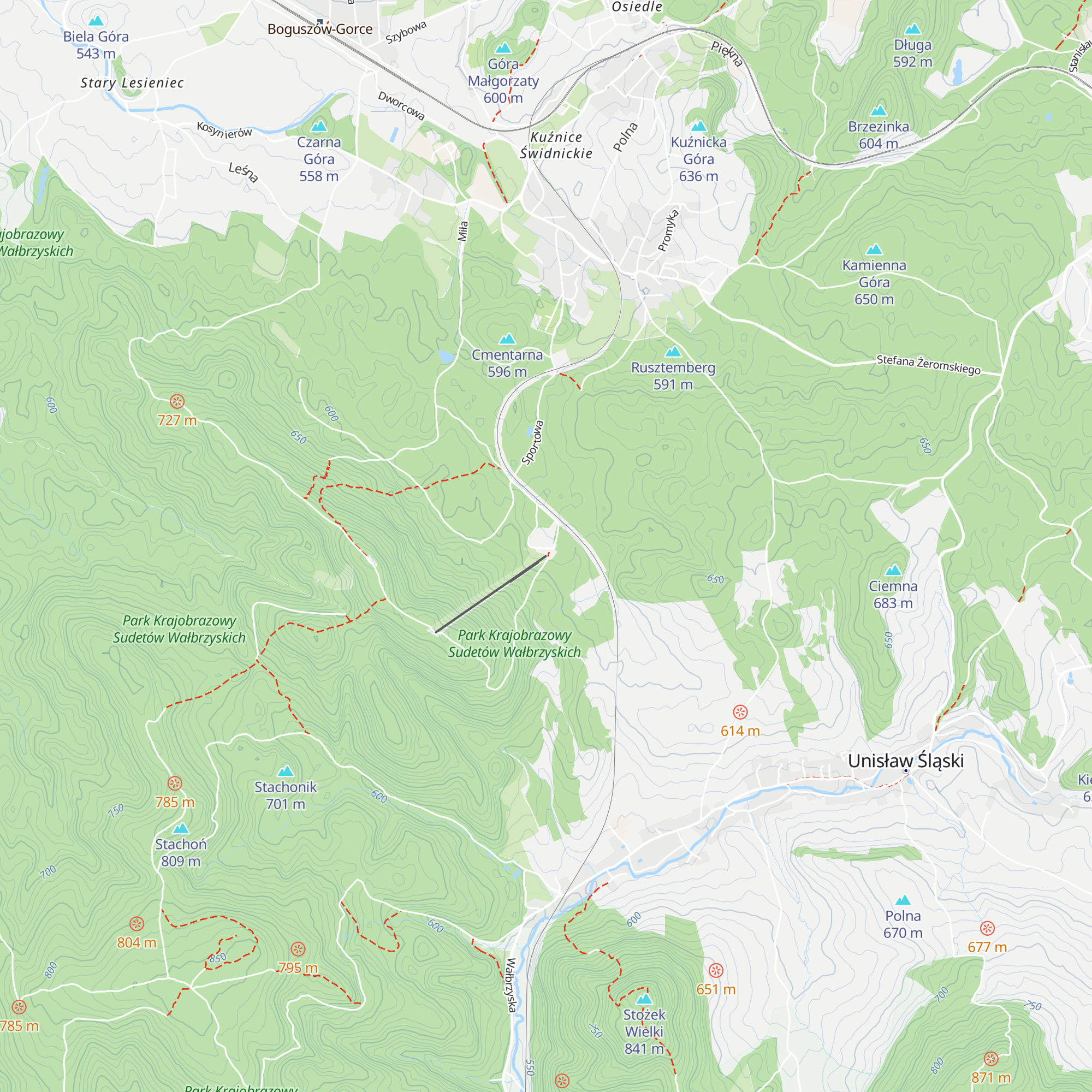 Chatka Władka map