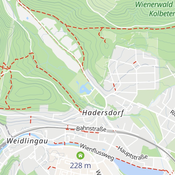 Map of Schloss Laudon