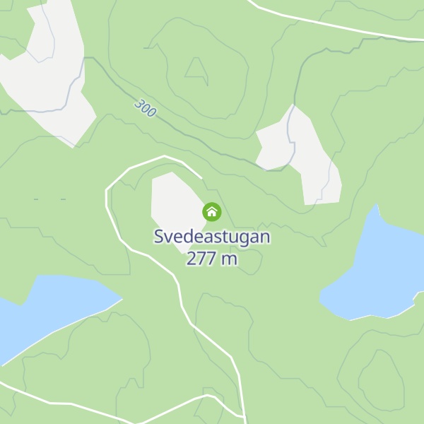 Map of Svedeastugan