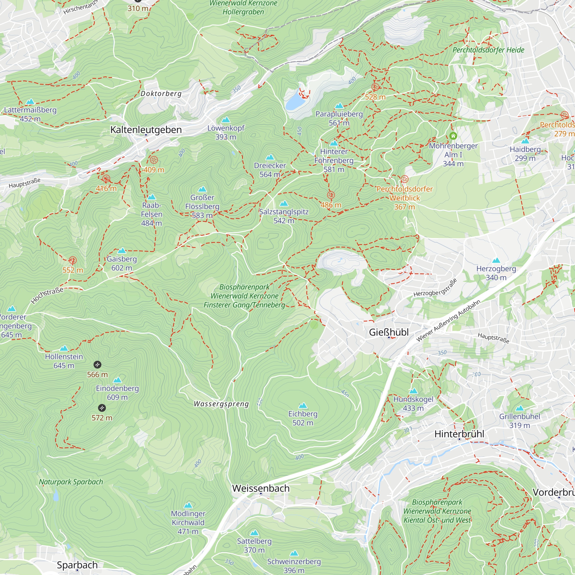 Hans-Nemecek-Hütte map