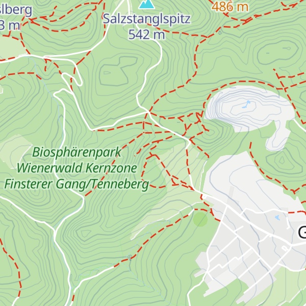 Map of Hans-Nemecek-Hütte