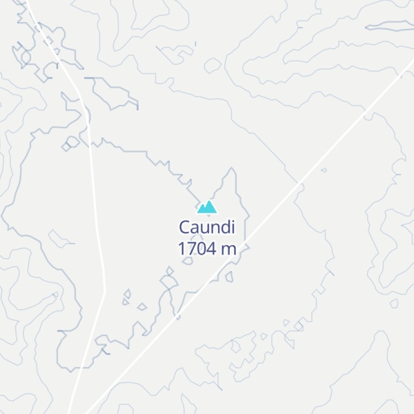 Map of Caundi