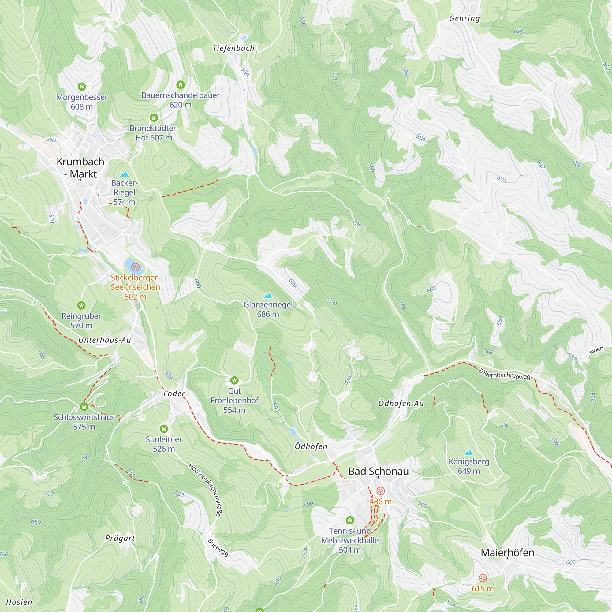 Kohlhüttner map