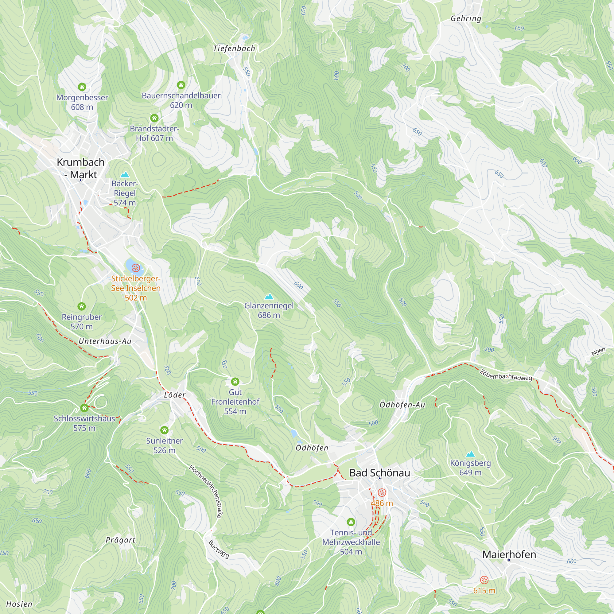 Kohlhüttner map