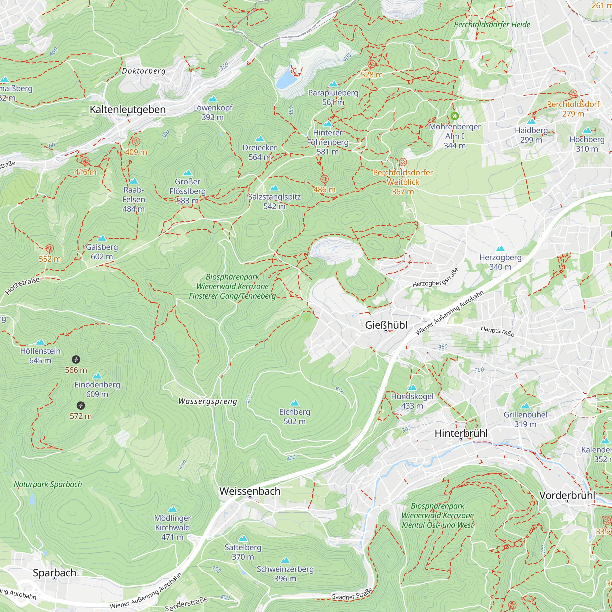 Genussverliebt am Gießhübl map