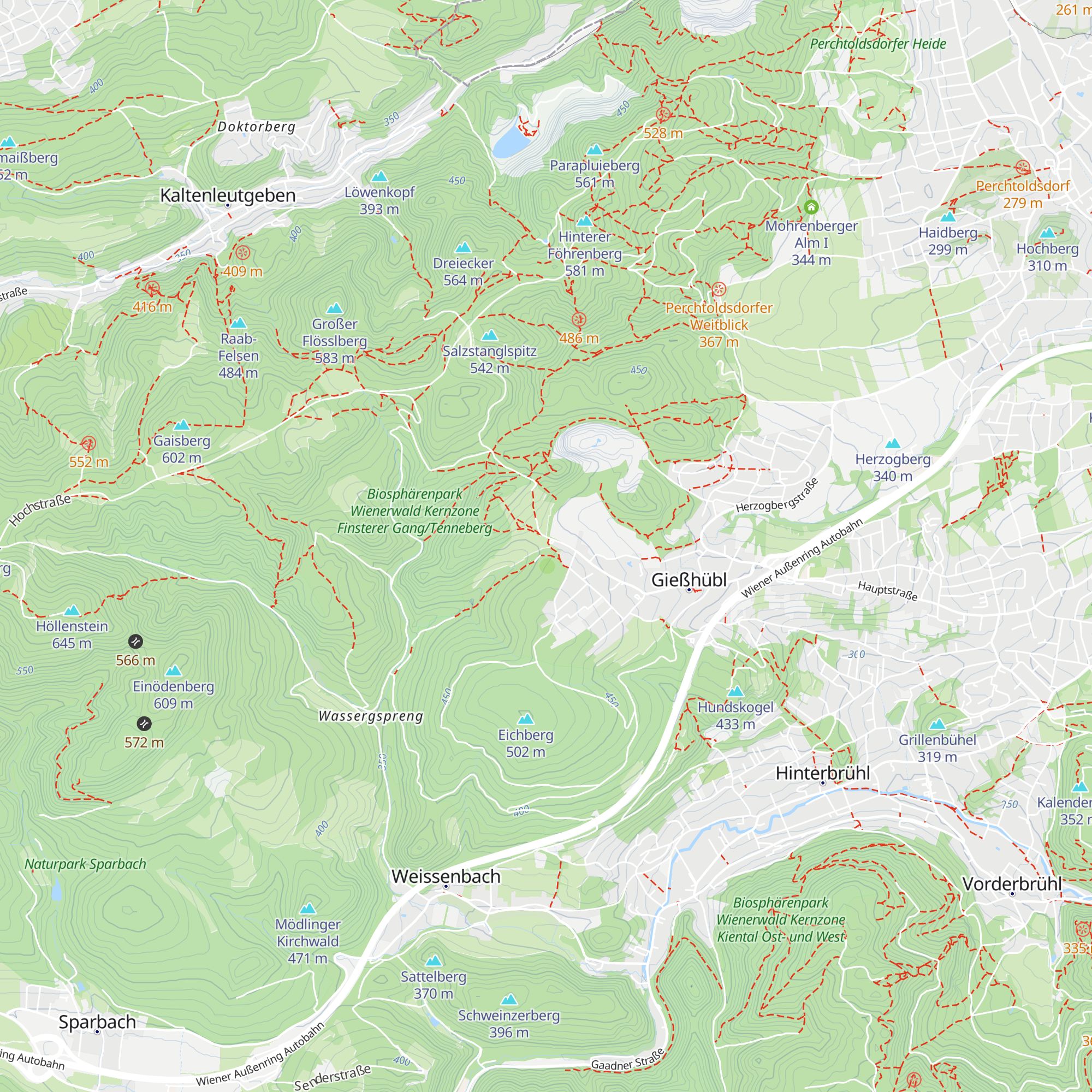 Genussverliebt am Gießhübl map