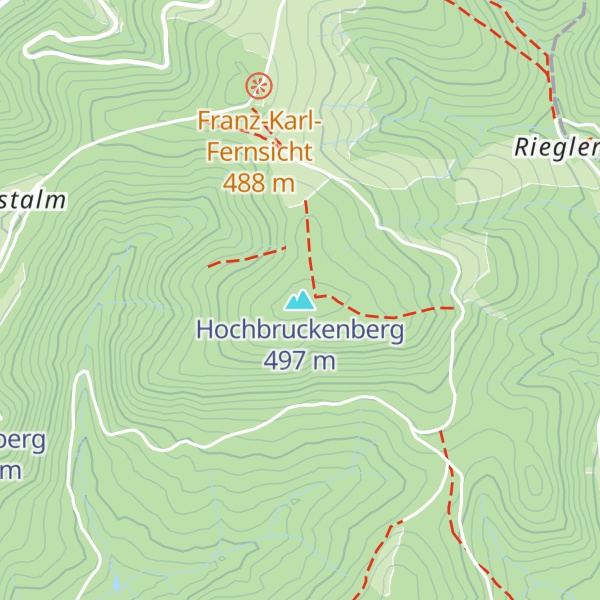 Map of Hochbruckenberg