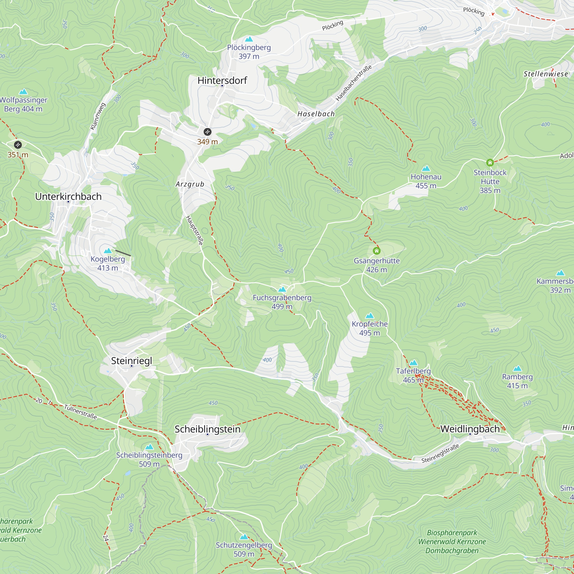 Windischhütte map