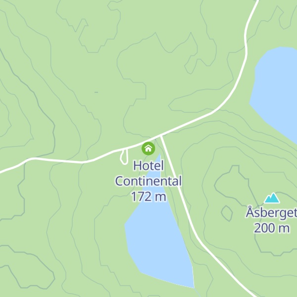 Map of Hotel Continental