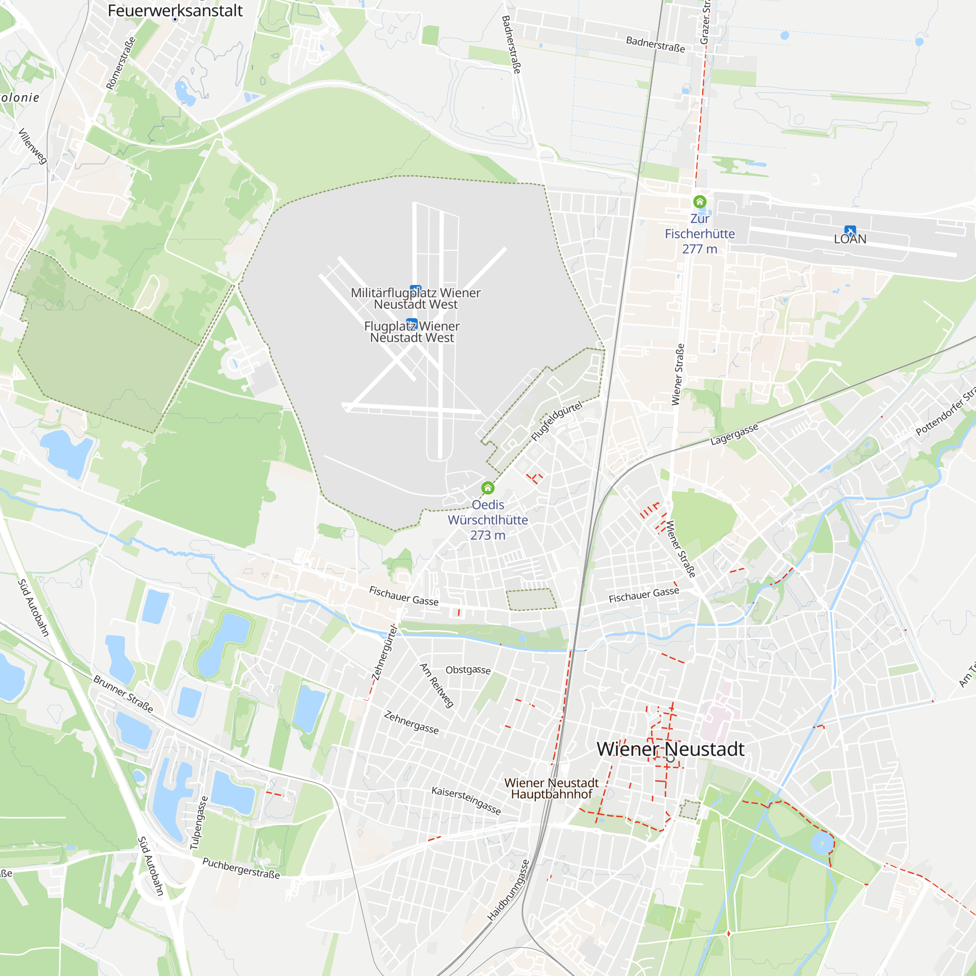 Oedis Würschtlhütte map