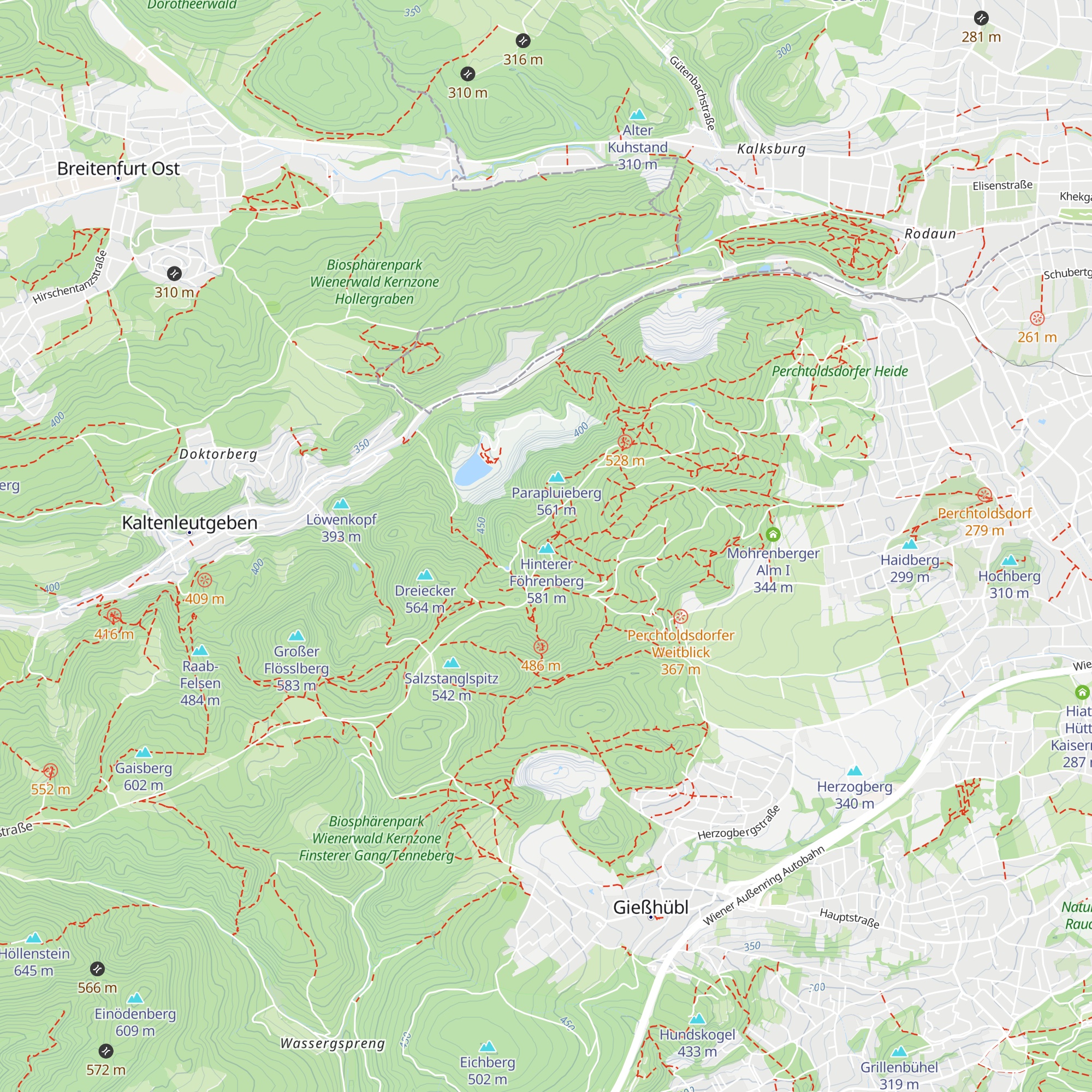 Kammersteinerhütte map