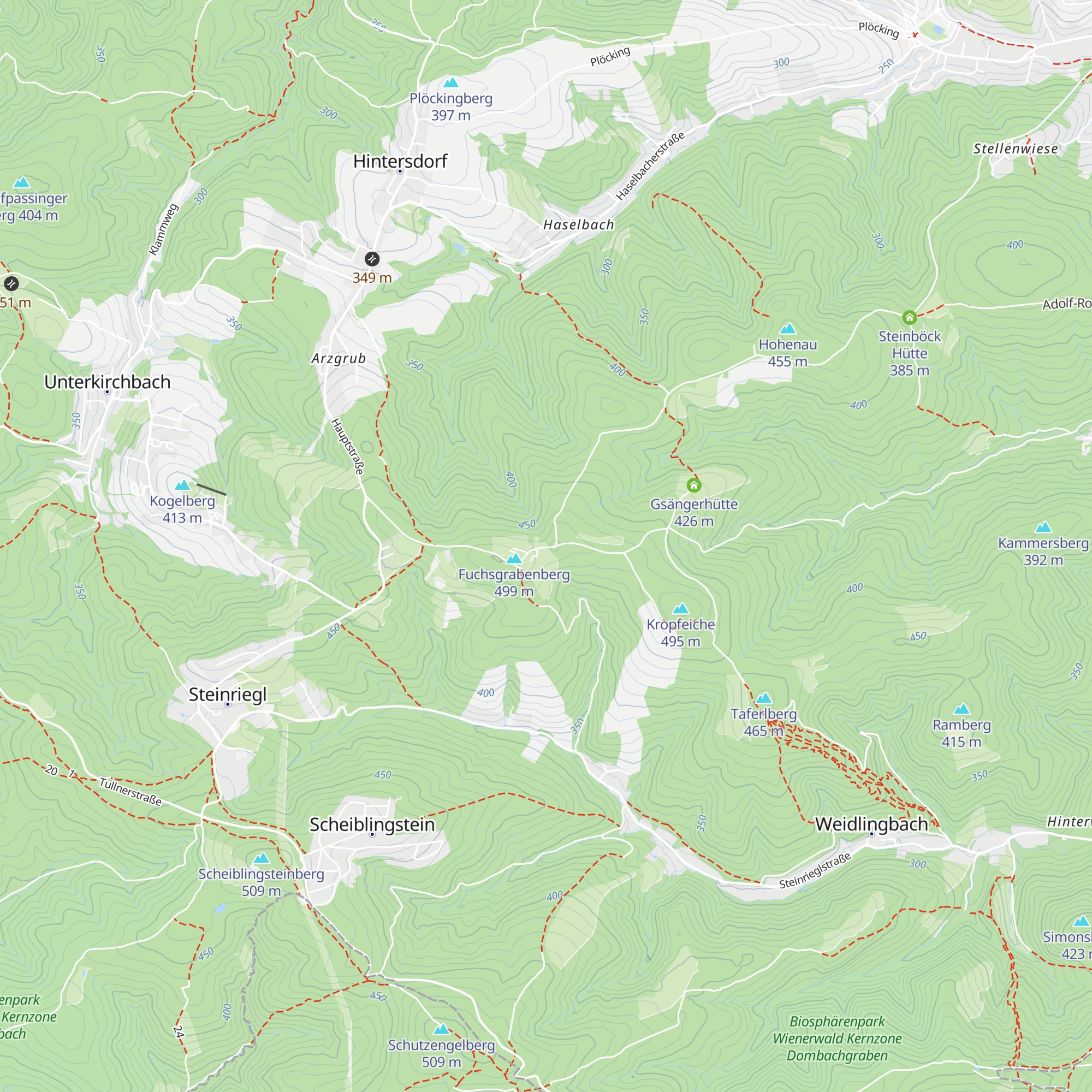 Windischalm-Hütte map