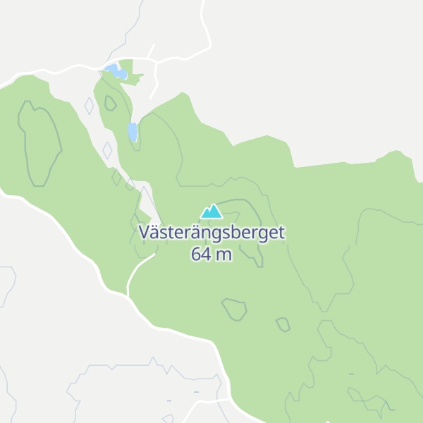 Map of Västerängsberget