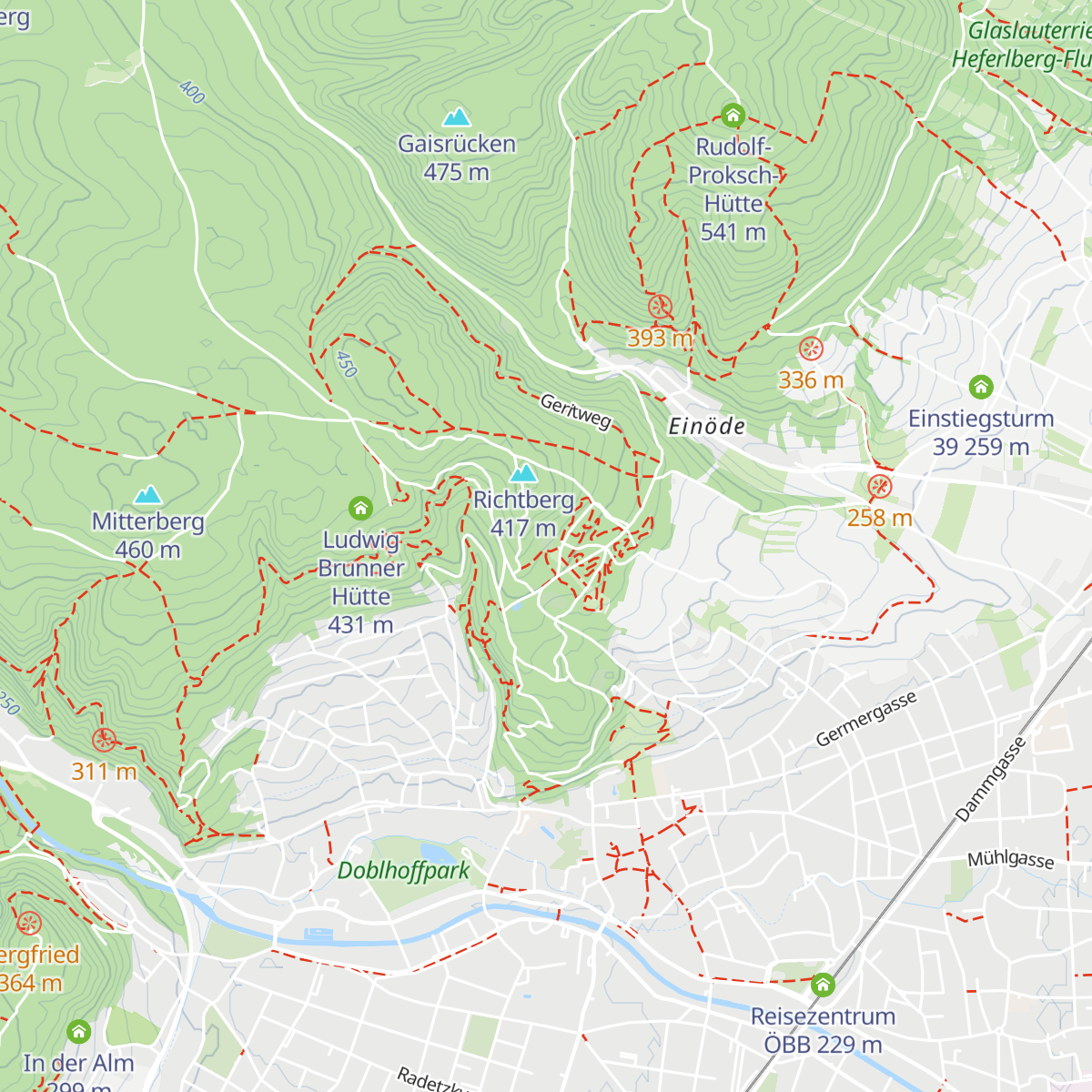 Rudolfshof map