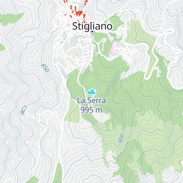 Map of La Serra