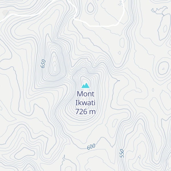 Map of Mont Ikwati