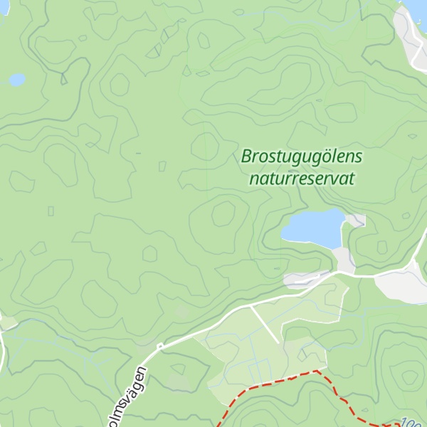 Map of Brostugan