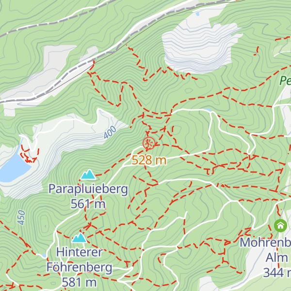 Map of Franz-Ferdinand-Schutzhaus