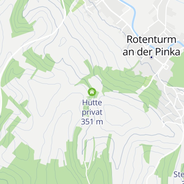 Map of Hütte privat