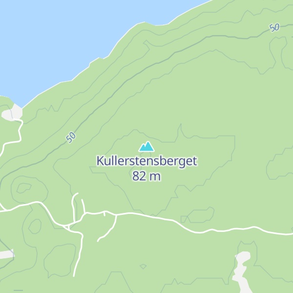 Map of Kullerstensberget