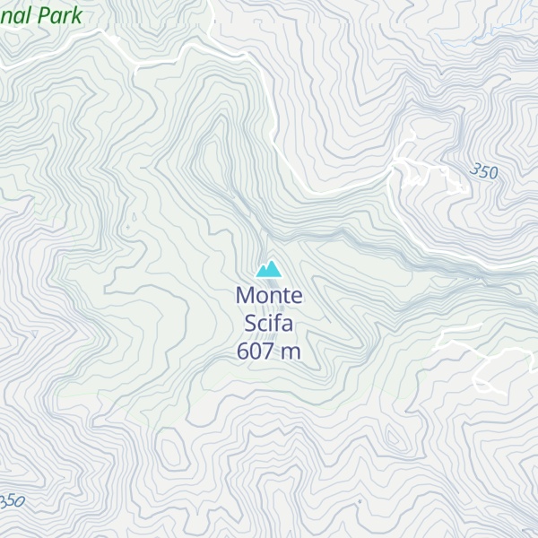Map of Monte Scifa